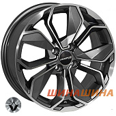 Zorat Wheels BK5296 6.5x16 4x100 ET38 DIA60.1 GP